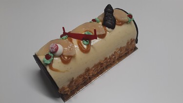 Bûche Crousti Poire